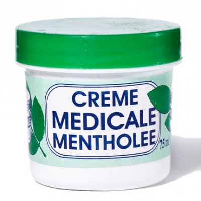 Crème médicale mentholée